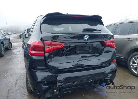 2020 BMW X3 M Competition z USA, uszkodzony, nr VIN 5YMTS0C03L9B72424